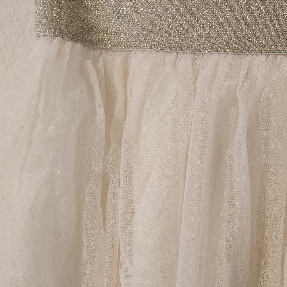 Asymmetrical Tiered Ruffle Tulle Skirt - Picture 3 of 4